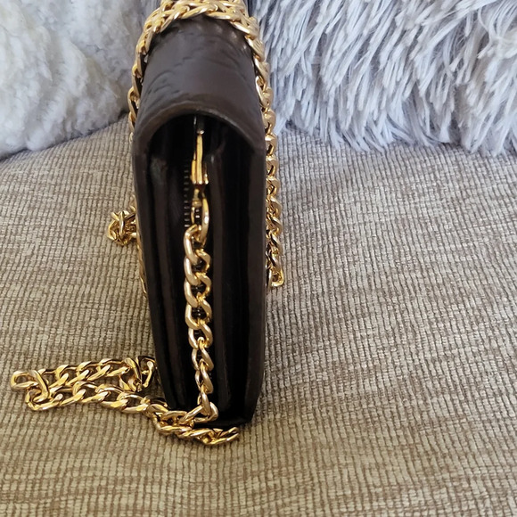 GUCCI Guccissima Margaux Calfskin Long Wallet Chocolate - Picture 4 of 12